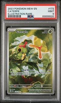 2023 Pokemon Mew En-151 172 Caterpie PSA 9