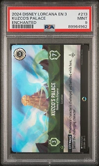 2024 Disney Lorcana En 3-into The Inklands 213 Kuzco's Palace