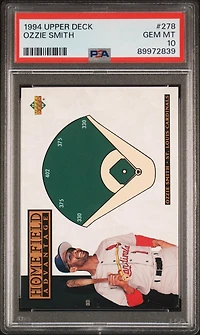 1994 Upper Deck 278 Ozzie Smith PSA 10