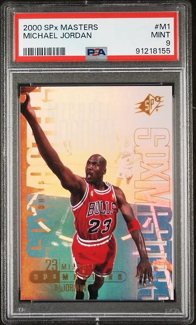 2000 Spx Masters M1 Michael Jordan PSA 9