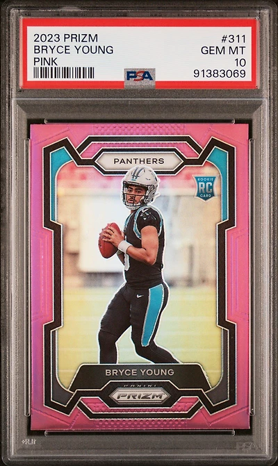 2023 Panini Prizm 311 Bryce Young Prizm PSA 10