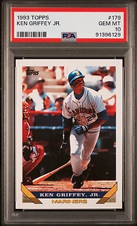 1993 Topps 179 Ken Griffey Jr. PSA 10