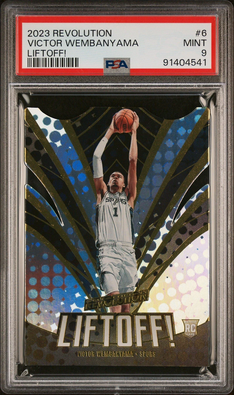 2023 Panini Revolution Liftoff! 6 Victor Wembanyama PSA