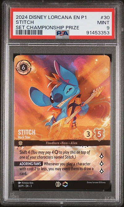 2024 Disney Lorcana En P1-promo 30 Stitch