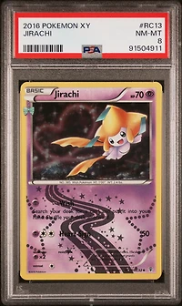 2016 Pokemon Xy Generations Radiant Collection Rc13 Jirachi PSA 8