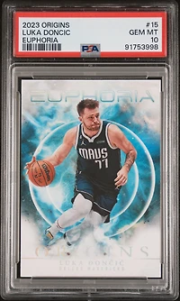 2023 Panini Origins Euphoria 15 Luka Doncic PSA 10