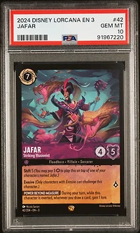 2024 Disney Lorcana En 3-into The Inklands 42 Jafar