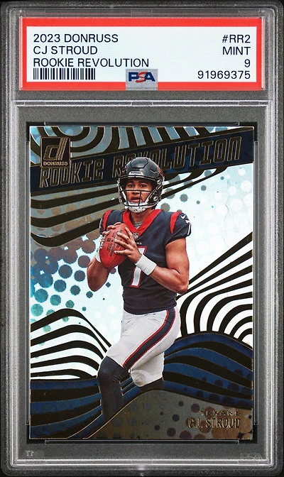2023 Panini Donruss Rookie Revolution Rr2 Cj Stroud PSA
