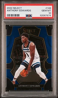 2022 Panini Select 146 Anthony Edwards PSA 10