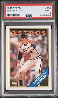 1988 Topps 250 Nolan Ryan PSA 9