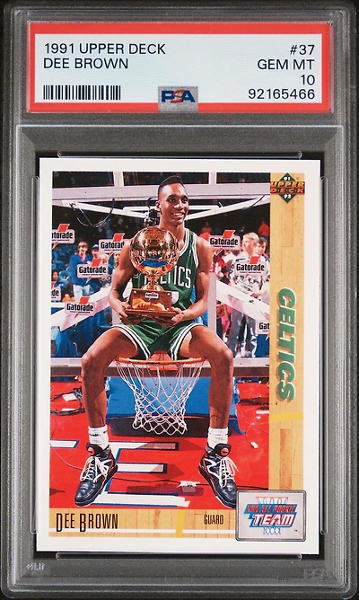 1991 Upper Deck 37 Dee Brown PSA 10