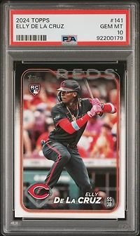 2024 Topps 141 Elly De La Cruz PSA 10