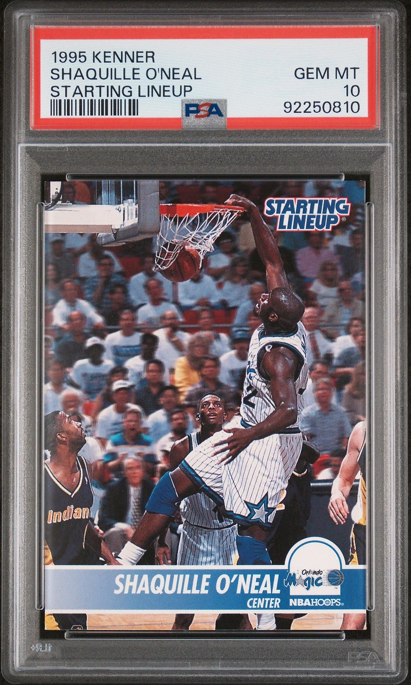 1995 Kenner Starting Lineup Shaquille O'neal PSA 10