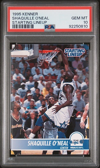 1995 Kenner Starting Lineup Shaquille O'neal PSA 10
