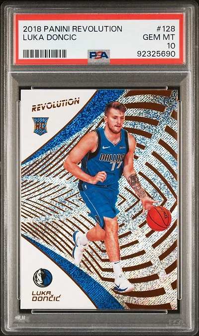 2018 Panini Revolution 128 Luka Doncic PSA 10