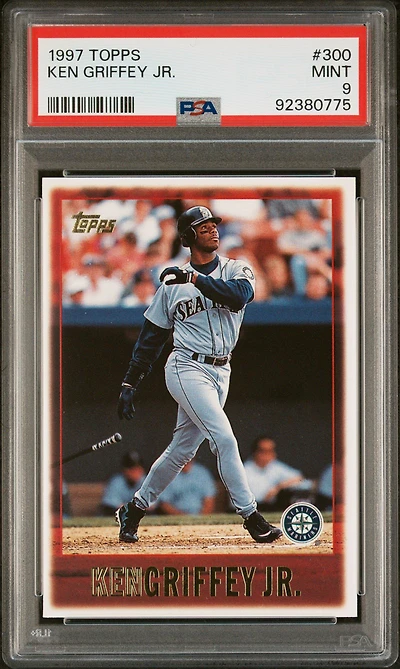 1997 Topps 300 Ken Griffey Jr. PSA 9