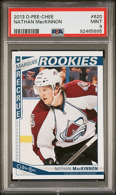 2013 O-pee-chee 620 Nathan Mackinnon PSA 9