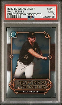 2023 Bowman Draft Draft Picks & Prospects Dpp1 Paul Skenes PSA 9