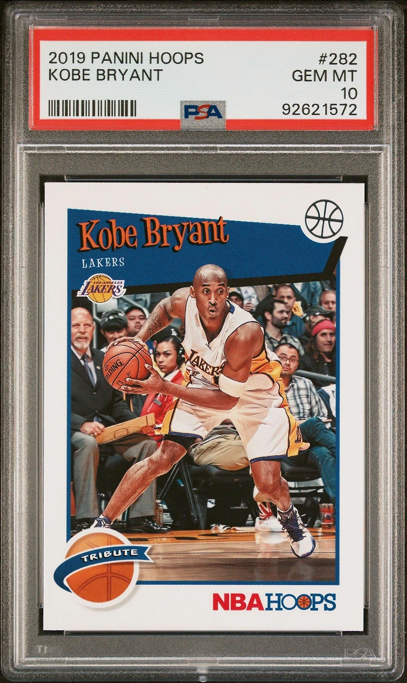 2019 Panini Hoops 282 Kobe Bryant PSA 10
