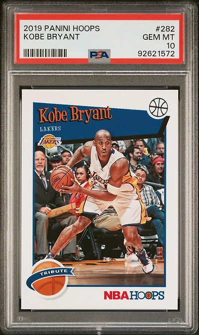 2019 Panini Hoops 282 Kobe Bryant PSA 10