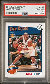 2019 Panini Hoops 282 Kobe Bryant PSA 10