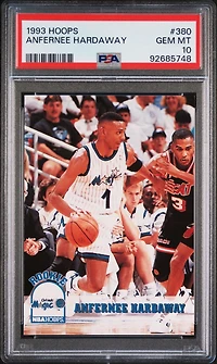 1993 Hoops 380 Anfernee Hardaway PSA 10