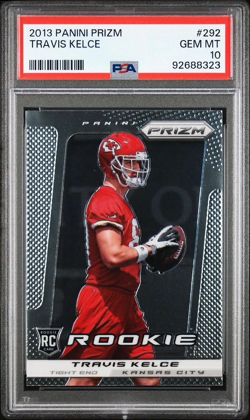 2013 Panini Prizm 292 Travis Kelce PSA 10