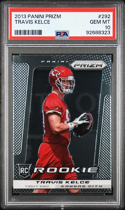 2013 Panini Prizm 292 Travis Kelce PSA 10