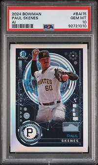 2024 Bowman Bowman Ai Bai15 Paul Skenes PSA