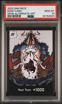 2023 One Piece Op05-awakening Of The New Era Don!! Card Alternate Art PSA 10