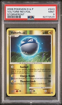 2008 Pokemon Diamond & Pearl Stormfront Sh3 Voltorb-reverse Foil PSA 9