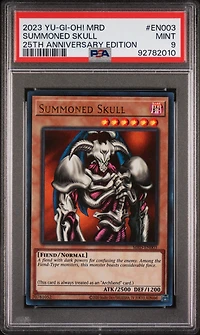 2023 Yu-gi-oh! Metal Raiders 25th Anniversary Edition En003 Summoned Skull PSA 9