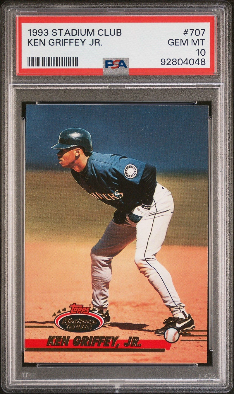 1993 Stadium Club 707 Ken Griffey Jr. PSA 10