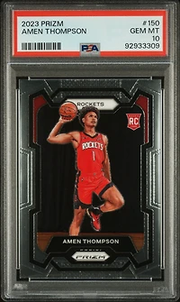 2023 Panini Prizm 150 Amen Thompson PSA 10