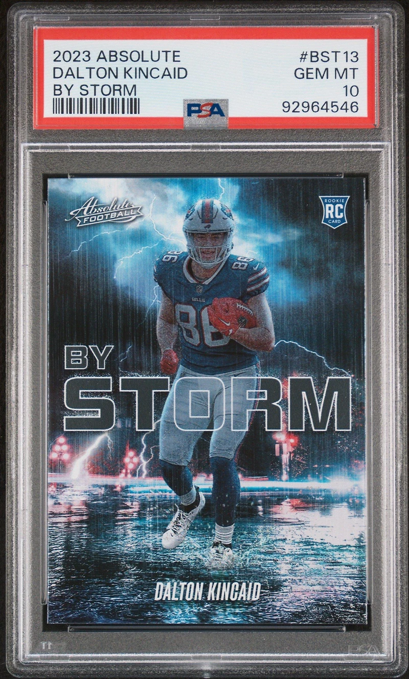 2023 Panini Absolute By Storm Bst13 Dalton Kincaid PSA 10