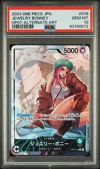 2024 One Piece Japanese 500 Years In The Future 019 Jewelry Bonney Alternate Art PSA 10