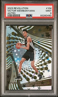 2023 Panini Revolution 104 Victor Wembanyama Astro PSA 9