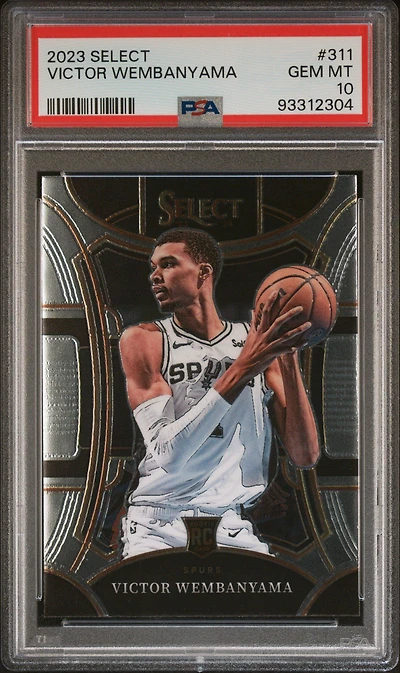 2023 Panini Select 311 Victor Wembanyama PSA 10