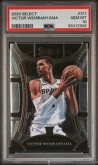 2023 Panini Select 311 Victor Wembanyama PSA 10