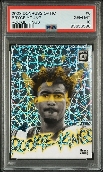 2023 Panini Donruss Optic Rookie Kings 6 Bryce Young PSA 10