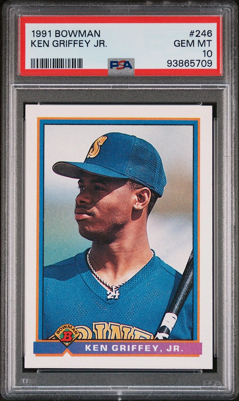 1991 Bowman 246 Ken Griffey Jr. PSA 10