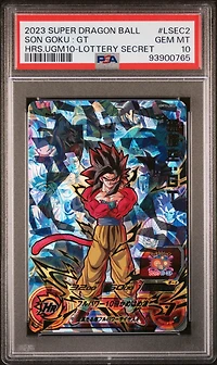 2023 Super Dragon Ball Heroes Ultra God Mission 10 Lsec2 Son Goku : Gt Lottery Secret PSA 10