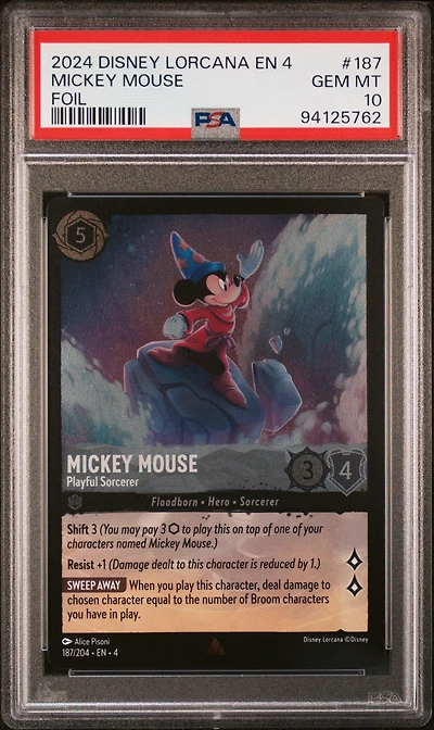 2024 Disney Lorcana En 4-ursula's Return 187 Mickey Mouse