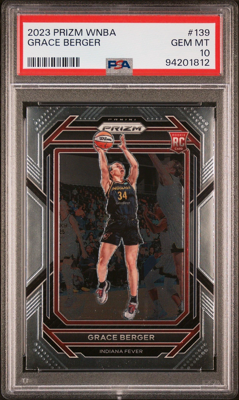 2023 Panini Prizm Wnba 139 Grace Berger PSA 10
