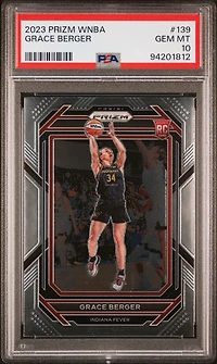 2023 Panini Prizm Wnba 139 Grace Berger PSA 10