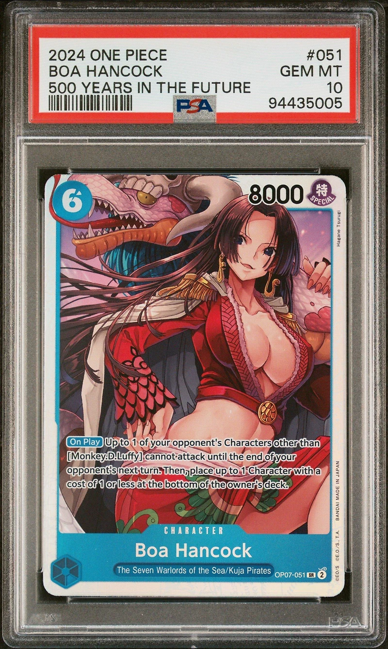 2024 One Piece Op07-500 Years In The Future 051 Boa Hancock PSA 10