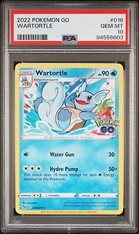 2022 Pokemon Go 016 Wartortle PSA 10