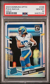 2023 Panini Donruss Optic 238 Puka Nacua Holo PSA