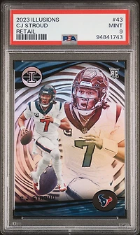 2023 Panini Illusions 43 Cj Stroud Retail PSA 9