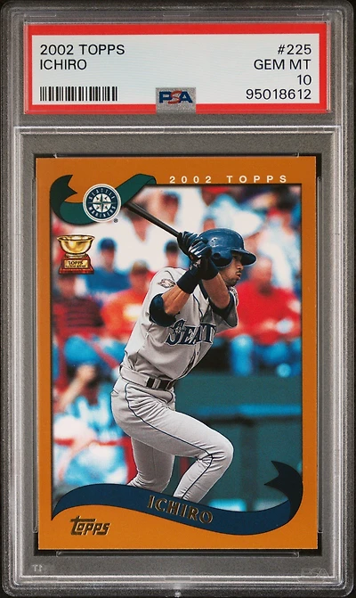 2002 Topps 225 Ichiro PSA 10